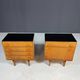 Tables de nuit vintage par Nový Domov, Tchécoslovaquie, 1970 - Set de 2