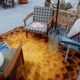 Superbe tapis vintage marque Desso annees 70 pure laine  vierge