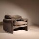 Lounge Chair & Ottoman ‚Maralunga‘ by Vico Magistretti for Cassina