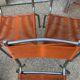 Suite de 3 chaises scoubidou (années 70)
