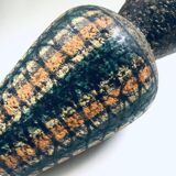 Vintage Art Ceramics Seta Vase attributed to Aldo Londi for Bitossi Raymor, Italy, 1960s