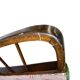 Vintage green beige sofa / sofa bed / armchair