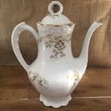 Coffee maker or teapot old porcelain