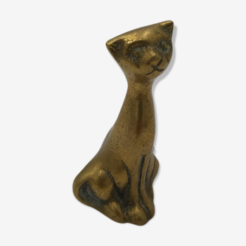 Brass cat
