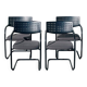 Set of 4 Visavis chairs by Antonio Citterio for Vitra. Vintage 90s.