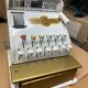 Vintage metal cash register