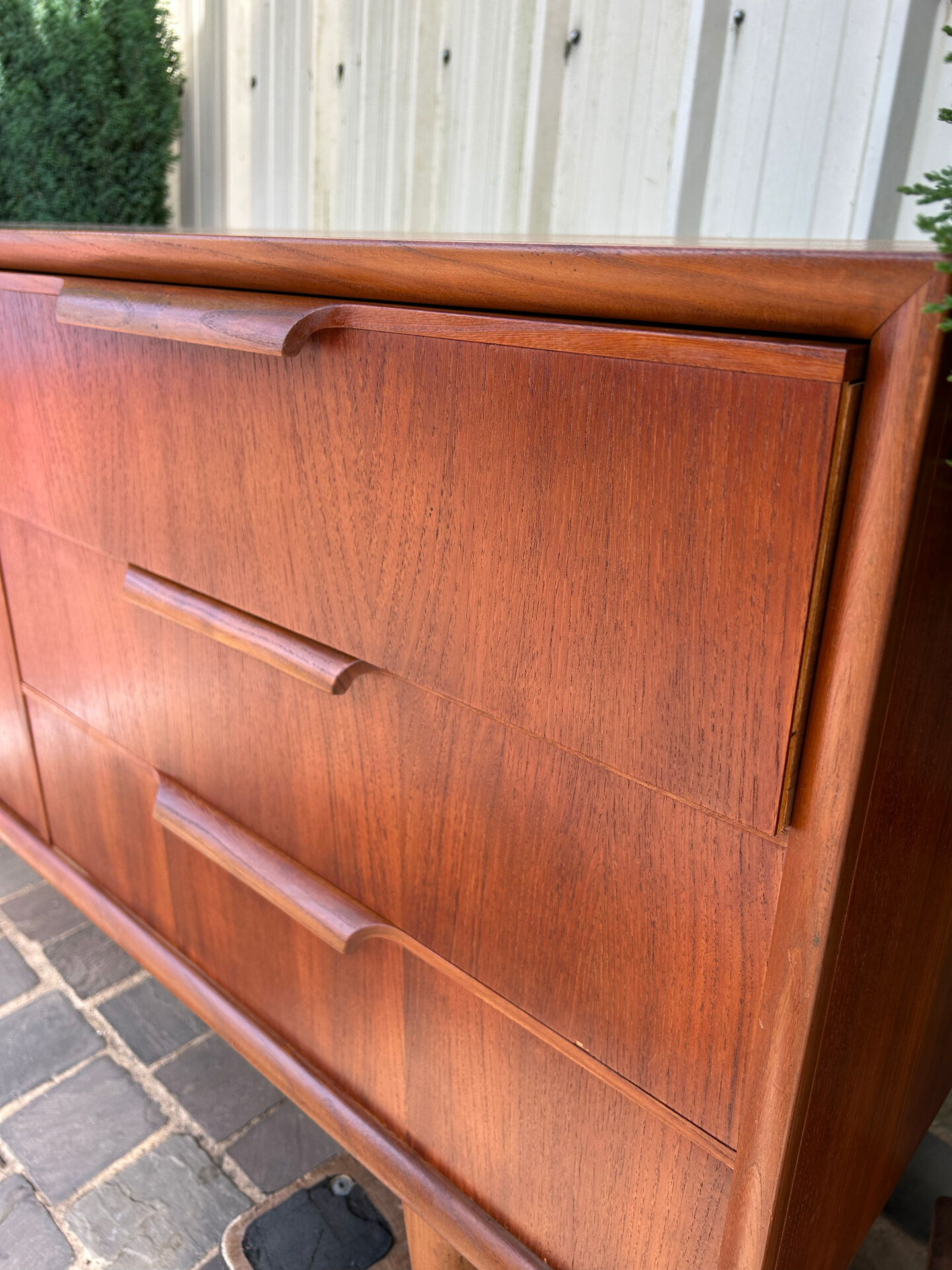 Large vintage Scandinavian sideboard from the 1970s.