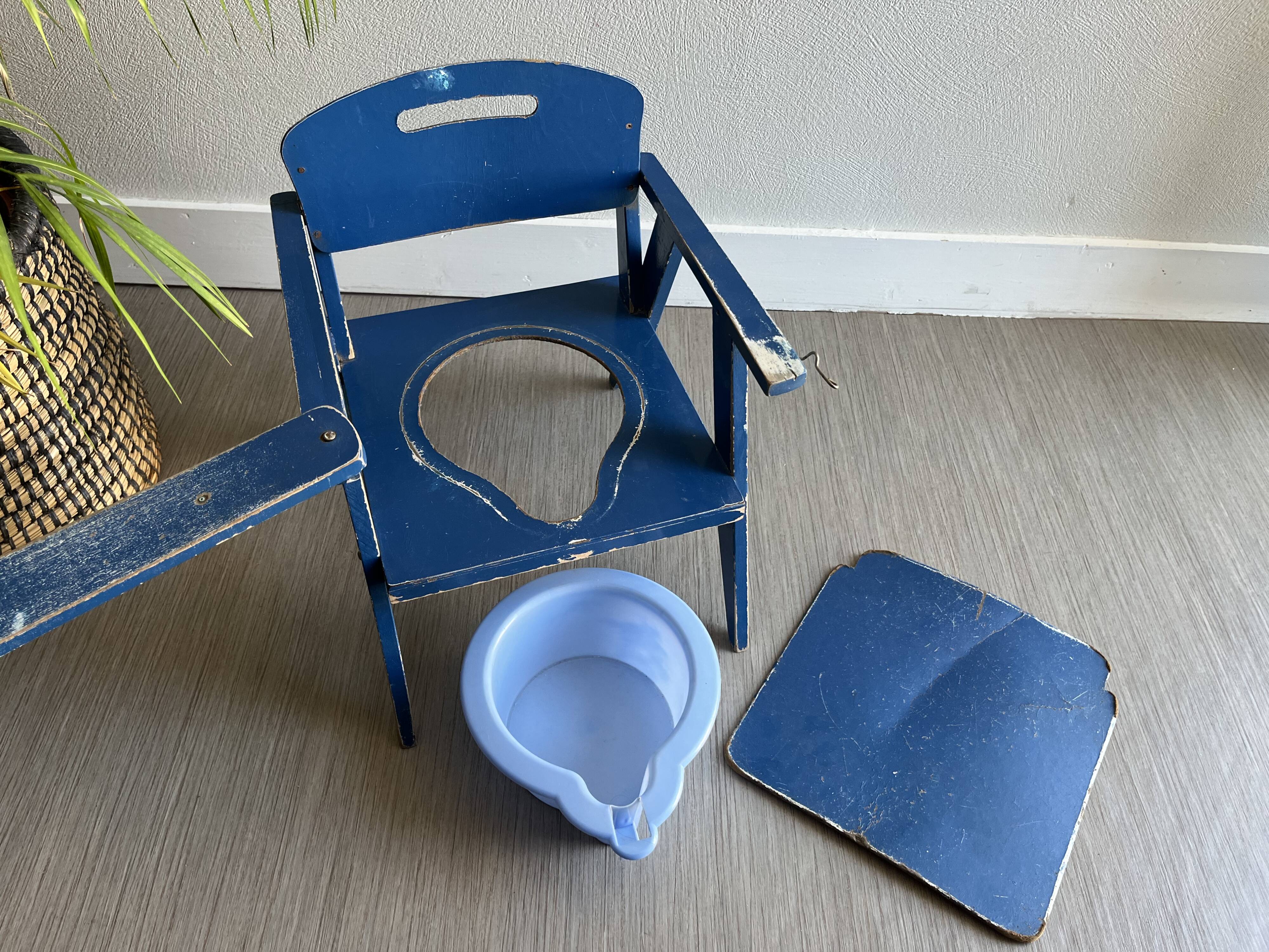 Vintage children's potty chair
