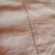 Antique linen cloth monogrammed CP