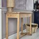 Vintage solid wood console table | Flore