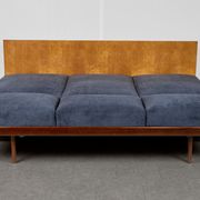 Art Déco sofabed by Jindřich Halabala for UP Závody, 1950s, Czechoslovakia