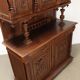 Antique neo-Renaissance oak buffet, France, 19th century.