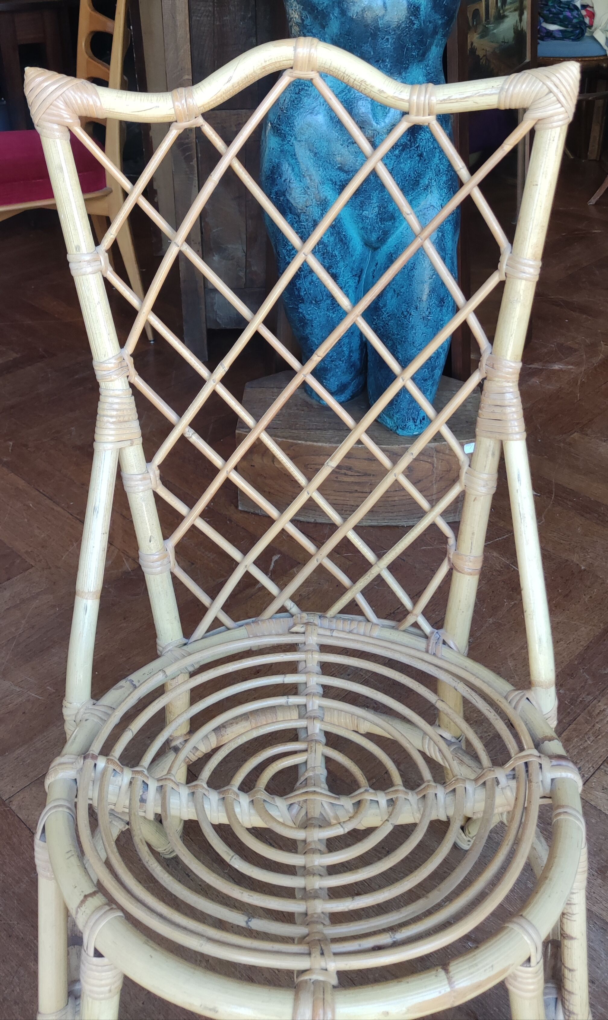Vintage rattan chair