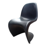 Chaise Panton noir édition Vitra