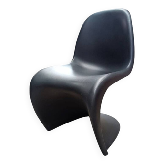 Chaise Panton noir édition Vitra