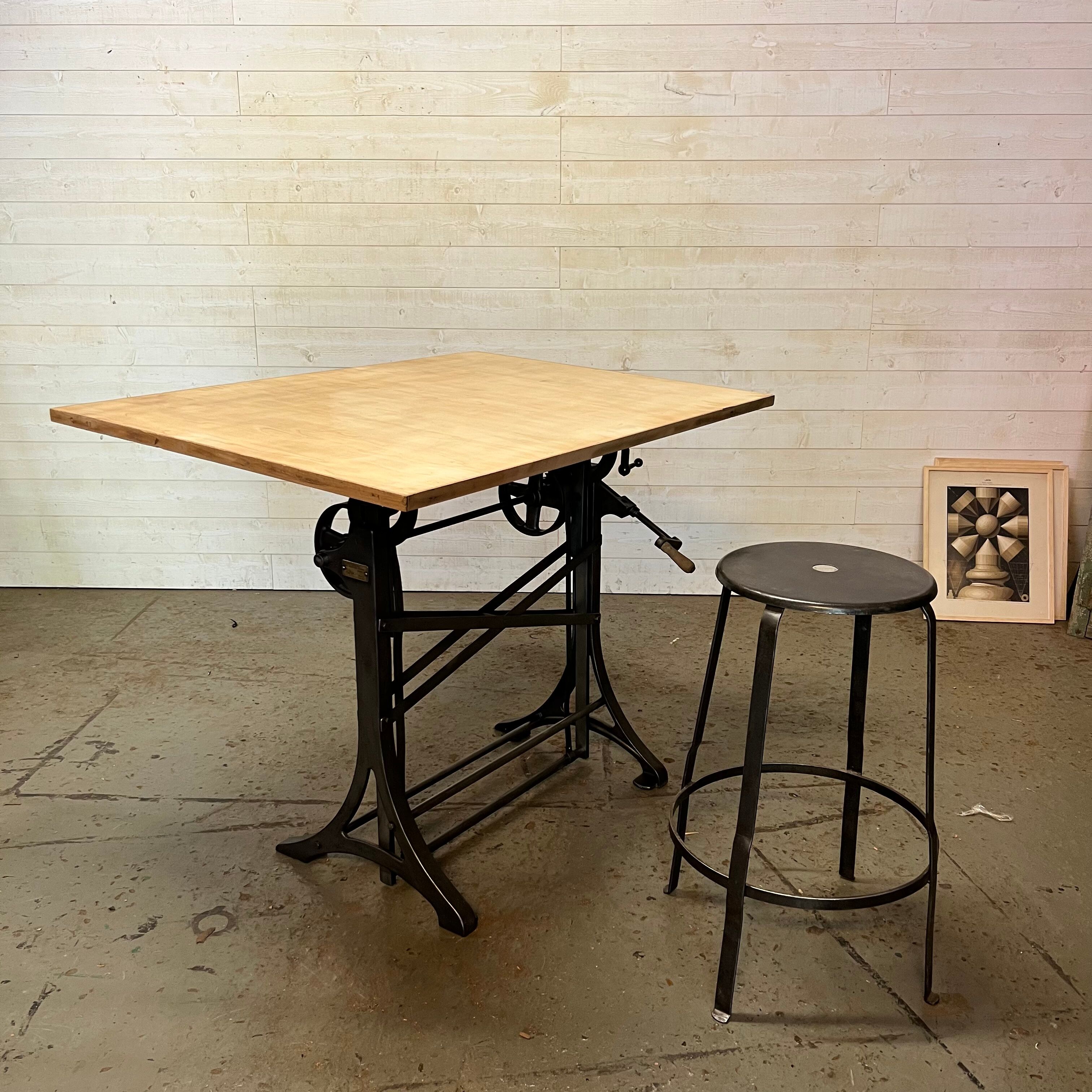 Drawing table Simplon Dargue Bros Ltd Halifax England 1930