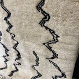 Tapis béni ouarain graphique 200x170cm