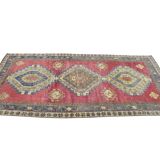 Vintage Handknotted Area Carpet