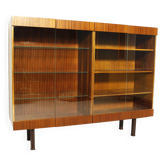 Czech Mahogany Bookcase, 1970s