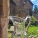 Crystal pitcher from Saint Louis, Cerdagne model.