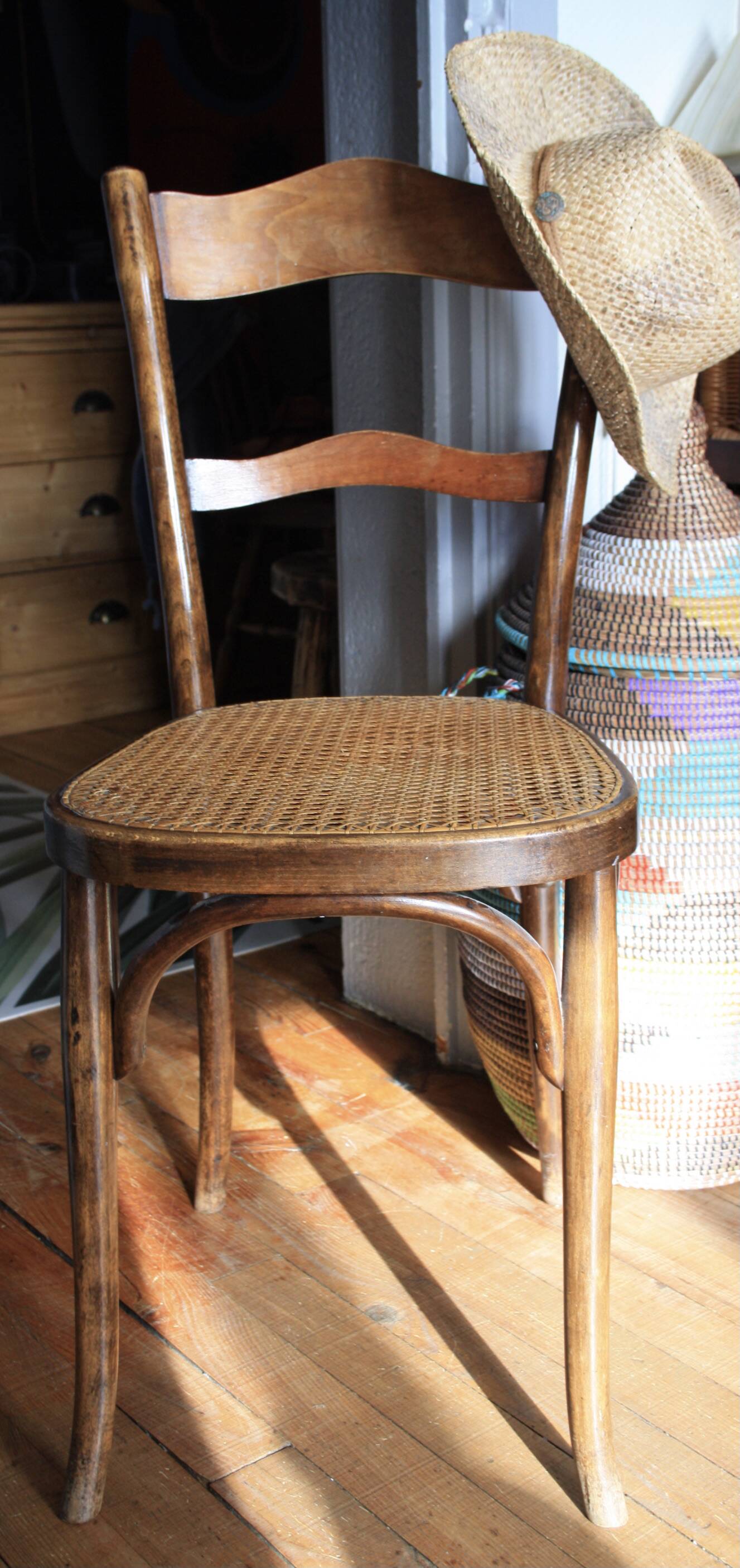 Baumann cannage bistro chair