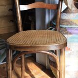 Baumann cannage bistro chair