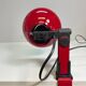Red lamp with vice, ART, 1980s