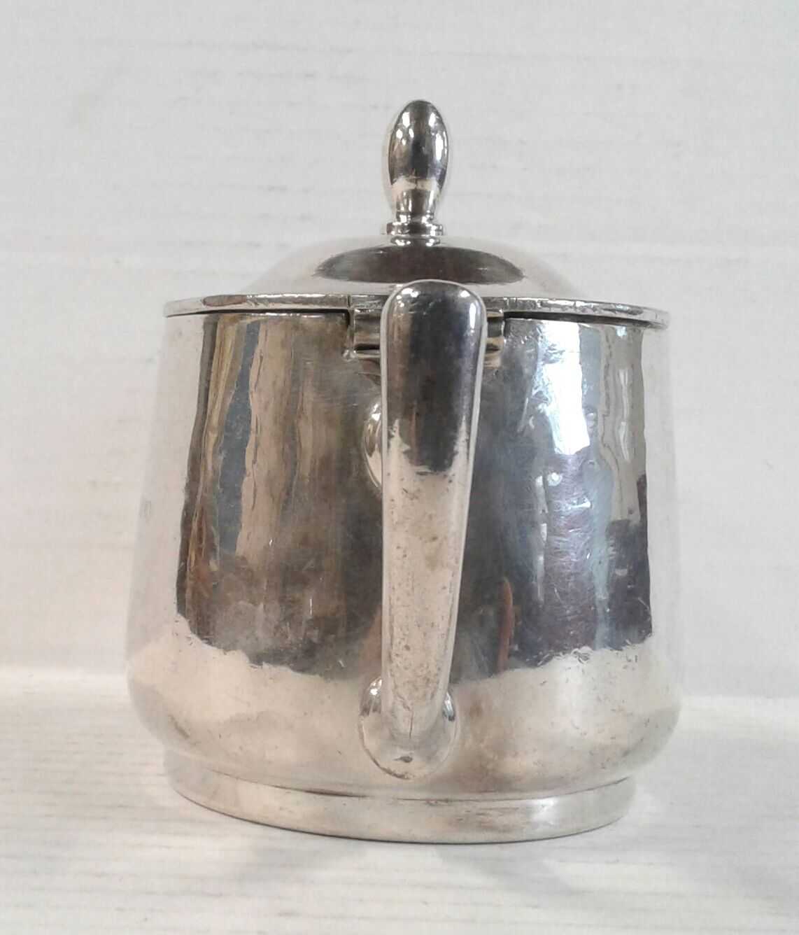 Vintage silver metala hotel teapot Diana Milano