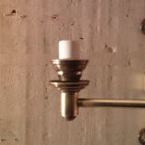 Brass table sconce