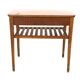 Table de chevet en acajou, Suède, 1950