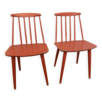 Pair of Scandinavian chairs