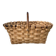 Panier en châtaignier et noisetier