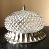 Sea urchin-tipped ceiling lamp with diamond-tipped glass