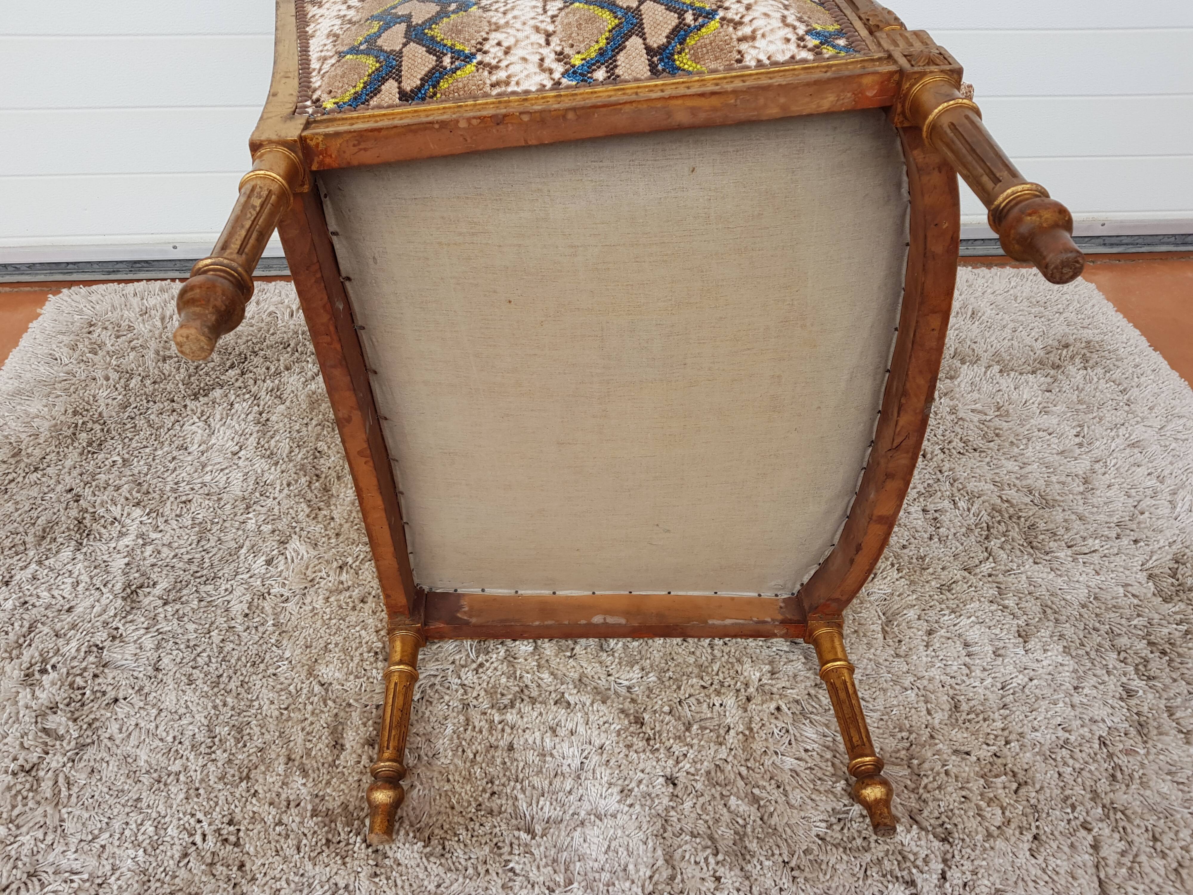 Chair Old Bergère 19th S