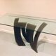 Console fleur de fer Roche Bobois - designer Maurice Barilone