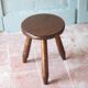 Vintage stool, tripod wooden stool, occasional stool, plant stand,