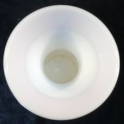 Pansu vase in opaline decoration of enamelled flowers NAPOLEON 3