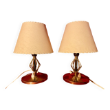Set of lamps and wall lights, from the 50s