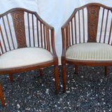 2 fauteuils années 30