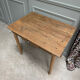 Table made of solid chestnut (renovated) or