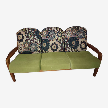 Danish 3-seater sofa Dyrlund