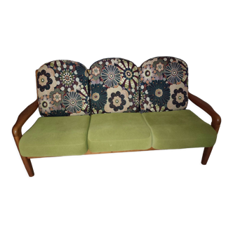 Danish 3-seater sofa Dyrlund