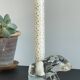 Semi-crystal candle holder Polar BEAR Shape Vintage
