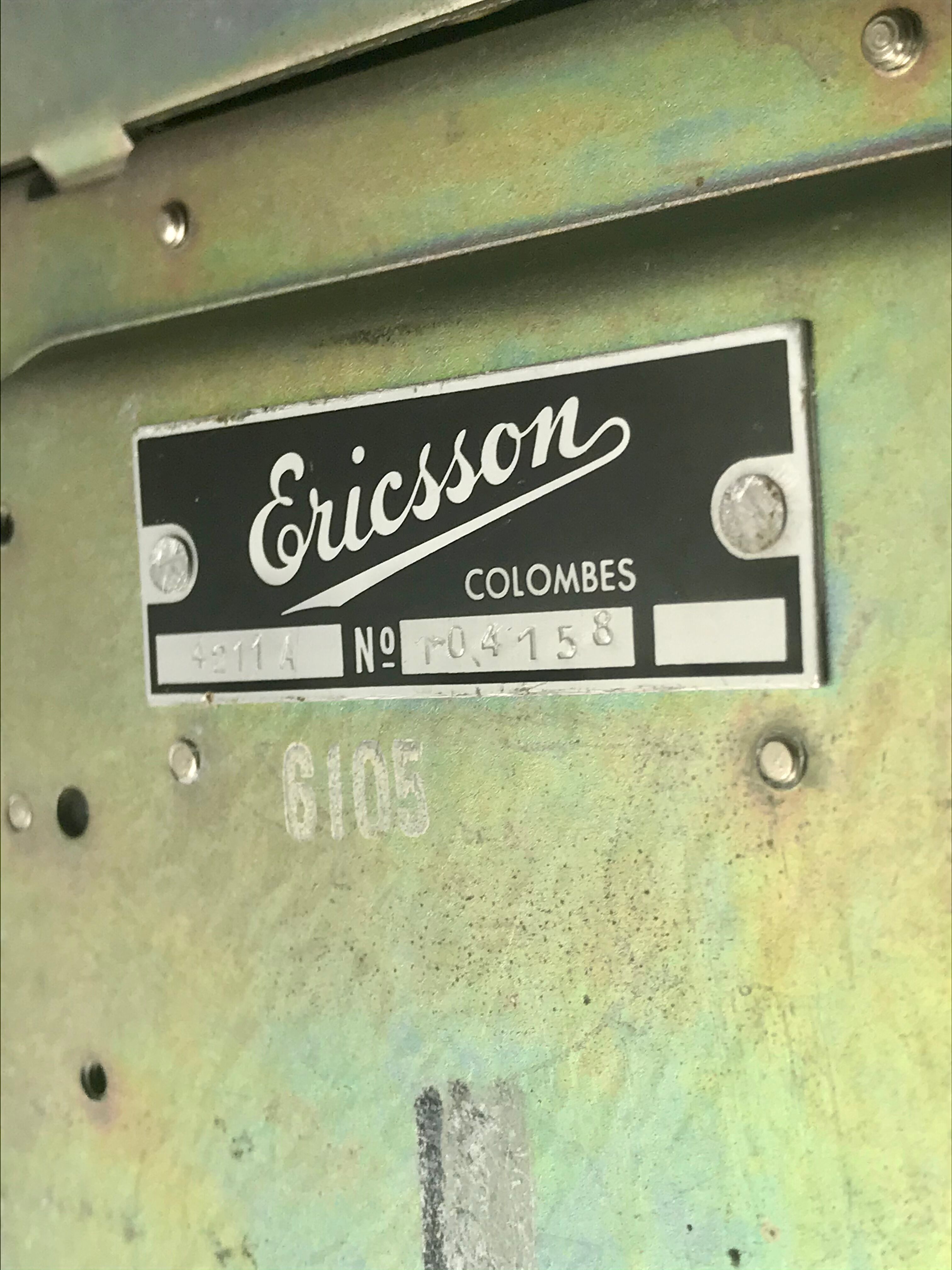 Ericsson dial phone in Bakelite