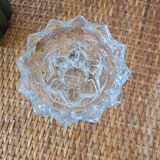 Glass candle holder with star base no. 2