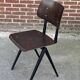 Galvanitas S16 School Chair Dining Chair Design Black Frame