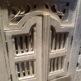 Mirror with colonial style shutters 60x70cm