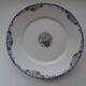 Dessert service porcelain Limoges Union Art Deco 9 people