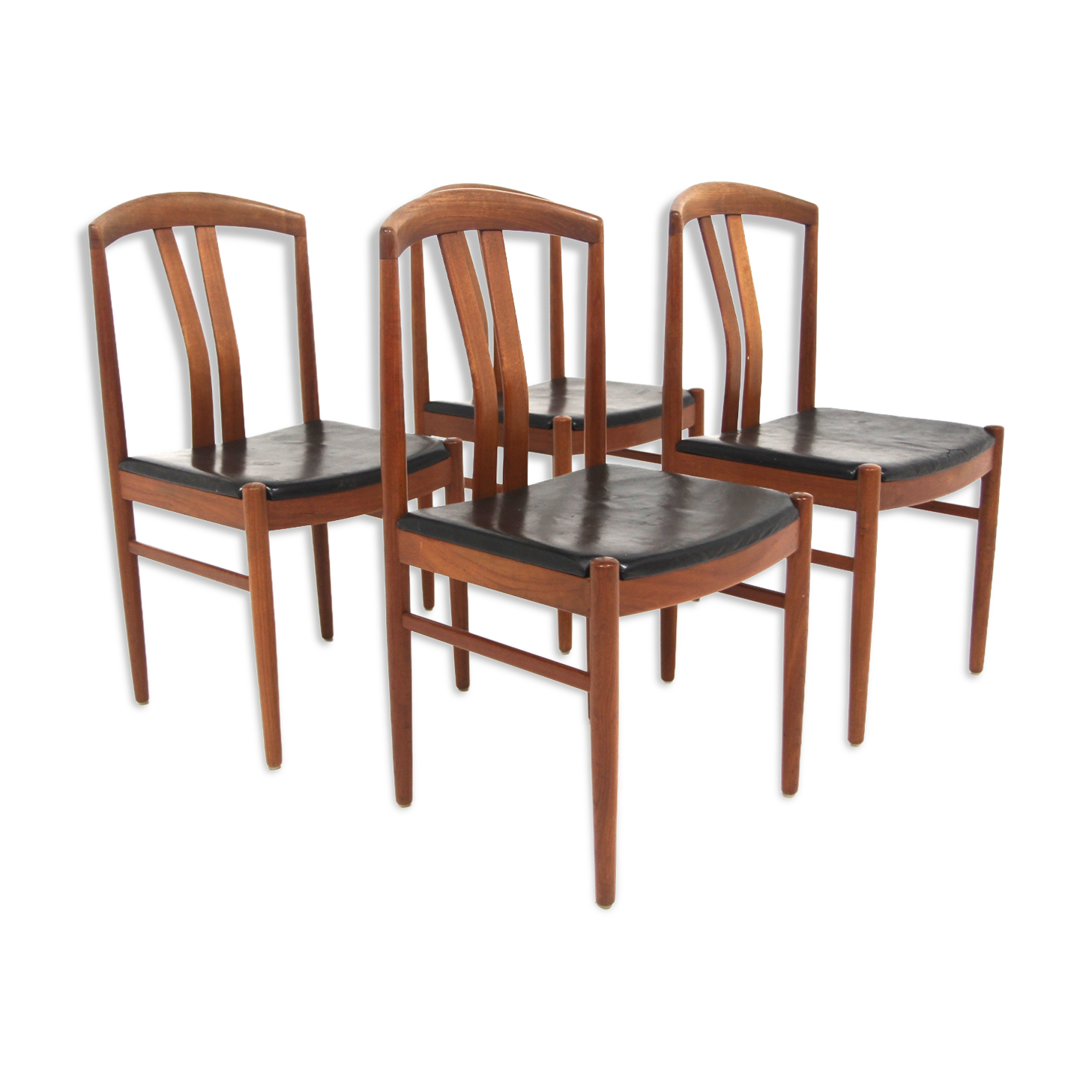 Set de 4 chaises, Carl-Ewert Ekström, Suède, 1970
