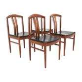 Set de 4 chaises, Carl-Ewert Ekström, Suède, 1970
